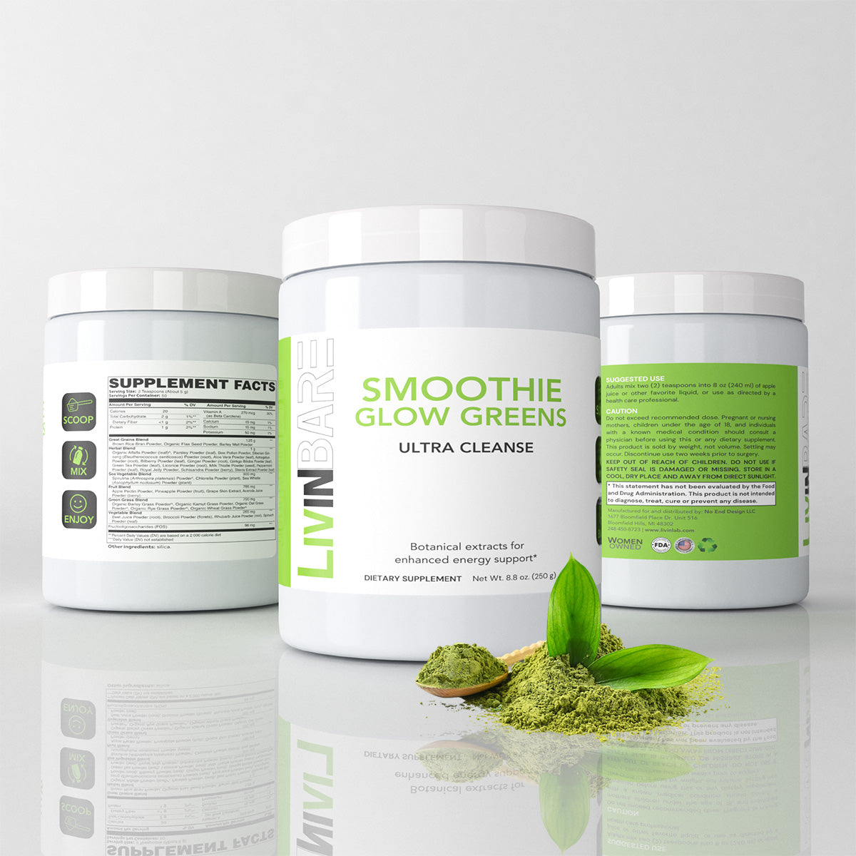Smoothie Glow Greens Ultra Cleanse