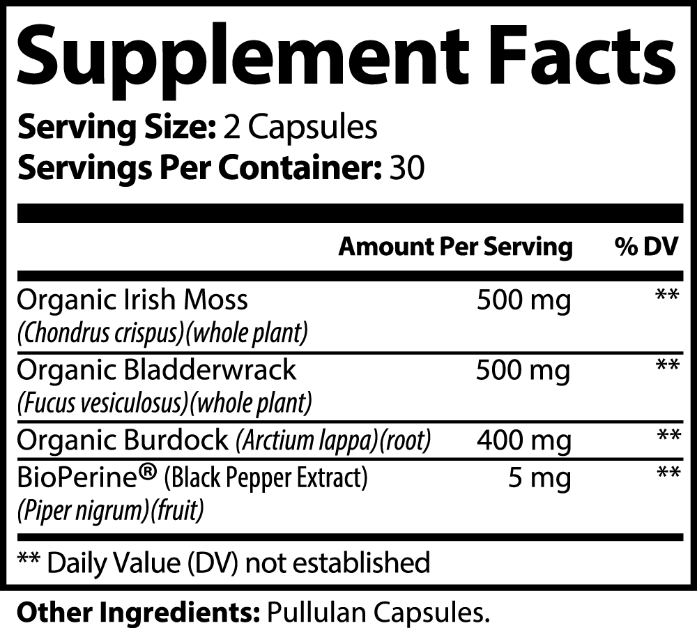 Sea Moss Synergy