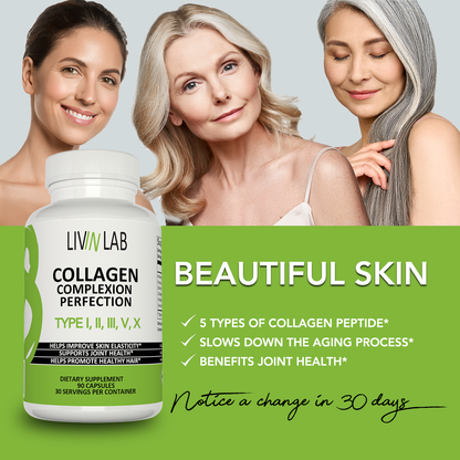 Boost Your Natural Beauty with Premium Collagen Complex. Our unique blend strengthens brittle nails and adds thickness to hair for a complete beauty solution.