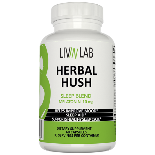 Those Seeking Natural Solutions: Tired of relying on sleep medications? Livin Lab's Herbal Hush offers a natural and effective alternative for those seeking holistic sleep support.