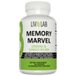 Enhance Your Mental Performance with Livin Lab Memory Marvel. Our blend of Ginkgo Biloba and Ginseng Extract is designed to boost memory and cognitive function.