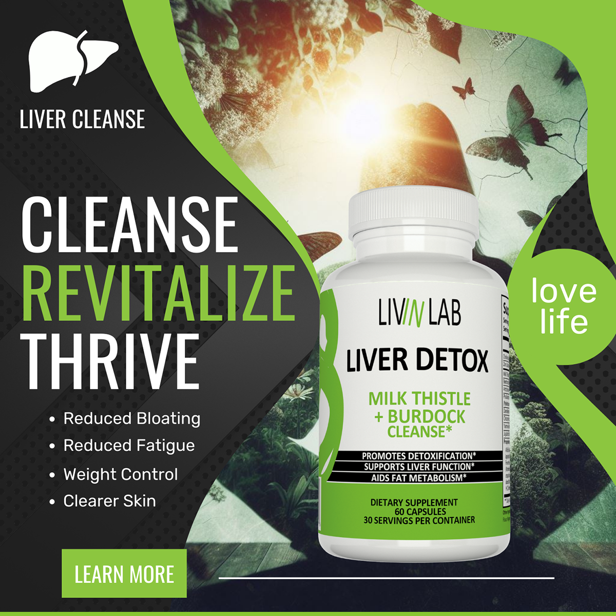 Improve Digestion: liver kidney detox supplements